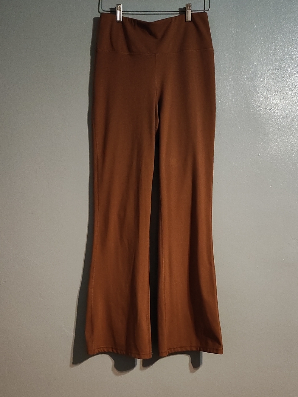 Avia Brown Boot-Cut Flare Leggings